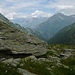 Im obersten Talkessel des Valle di Pertüs - Blick hinunter Richtung Prato-Sornico