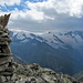 Auf dem Gipfel des Dri Hornlini