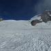Auf dem Lys-Gletscher oberhalb der Capanna Gnifetti
