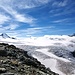 Riesen Gletscherbecken <br />im Hintergrund dent d'Hernes