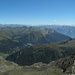 im Südosten ganz rechts sind noch die Dolomiten erkennbar