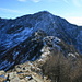 The north ridge of Monte Tamaro<br />Looking back to Monte Tamaro from Poncione del Macello