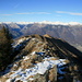 The north ridge of Monte Tamaro<br />Looking forward (north) from Poncione del Macello towards Cimetto and Poncino della Croce