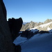Blick aus dem Klettersteig zum Furkahorn