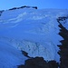 Zweiter Besteigungsversuch 17.-19.8.2012:<br /><br />So präsentierte sich die zur Zeit bestens begehbre Nordwest- oder Kinflanke vom Täschhorn (4490,7m) bei unserem zweiten Besteigungsversuch vom P.3812m aus gesehen.