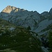 Alpe Spluga - der Sassobello im Morgenlicht
