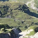 Tiefblick zur Alp Obere Dürreberg