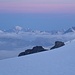 der Mont Blanc im Morgenrot