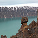 This kind of "sculpture" is frequent, but as all rocks there very fragile due to the permafrost.