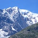 Blick auf den Mont-Blanc von Courmayeur aus