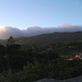 Am Abend stauten sich an der Serra de Monchique wieder die Atlantikwolken