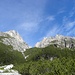 Kohlenbrenntal oder Val del Carbone zwisschen Kohlalpelkofel(2543m)-links  und Haunold oder Rocca dei Baranci,2966m-rechts, ''nur'' 4 Stunden von hier.
