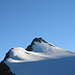 Das erste Tagesziel kommt näher: [peak6053 Zumsteinspitze] (4563m). Links deren SW-Grat-Kuppe (Pt. 4463).