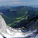 Im Hintergrund Staufen/Zwiesel und das Lattengebirge