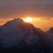 Sonnenaufgang hinter dem Fletschhorn