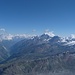 Mischabel vom Breithorn aus gesehen
