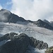 Zoommata sul ghiacciaio e la vetta del Ferrè