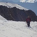 unser zweiter Bergführer Urs Ettlin aus St. Moritz absolvierte den Verbindungsgrat fünf mal, da sie maximal zwei Gäste mitnahmen
