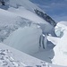 eindrückliche Serac's im Abstieg auf dem Monte Rosagletscher
