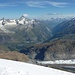 Blick über Zermatt