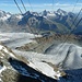 Blick vo der Bergstation Klein Matterhorn