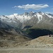 Aussicht von der Bergstation Hohsaas
