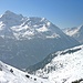 07.03.11: Der Lochkogel im Winter, gesehen beim Anstieg zur Winnebachseehütte.