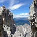 Tolle Blicke im Aufstieg zum Birkenkofel, oder Croda dei Baranci,2922m