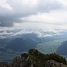 Zillertal und Alpbachtal (in Wolken).
