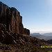 Felsszenerie im Jebel Saghro - gewaltige Tafelberge