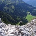 Tiefblick zum Gimpelhaus