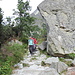 Im Abstieg zwischen Žabie Plesá und Rázcestie nad Žabím potokom.