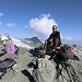 [u Sky] on the summit with the Swedish lady !