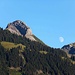 Zindlenspitz mit Mondaufgang vom Wägitalersee – Wow!