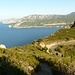 Blick in Richtung Marseilleveyre-Gebirge