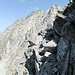 Am Mittaghorn-Südgrat. Gipfel im Blick (höchster Punkt rechts)