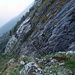 Feucht-mühsamer Abstieg über den Geisspfad nach Bodenberg.