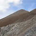 Farbe und Form des Gipfelaufbaus erinnern an den Pico del Teide.
