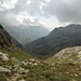 Immer wieder geheimnisvoll: Blick auf das Val Peccia