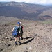 Abstieg zu den Nuevos del Teide, wo die jüngsten Ausbrüche statt fanden