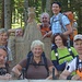 Alpentalper: v.li.: HW, Birgit, Bernhard, Marion, Hans-Gerd, Julia, Moni und Uli 
