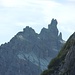 Gigantische Felsformation, wohl äußerst selten bestiegen: der Wildzacken