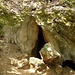 Eingang der Grotte de la Castellette
