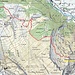 Unsere Route auf das Wangihorn (2011m).