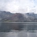 Einzigartige Stimmung am Danau Segara Anak - Blick zum Gunung Batujai