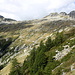 Dall'Alpe Doia, uno sguardo sul traverso da affrontare