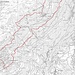 Ein Kartenausschnitt der Route I