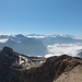 Le Sageroux, le Tenneverge, le Buet et le Mont Blanc