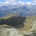 Vista verso la Valtournenche e il Lago di Cignana