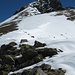 Rückblick vom Westgrat auf den Le Luisin 2785 m 